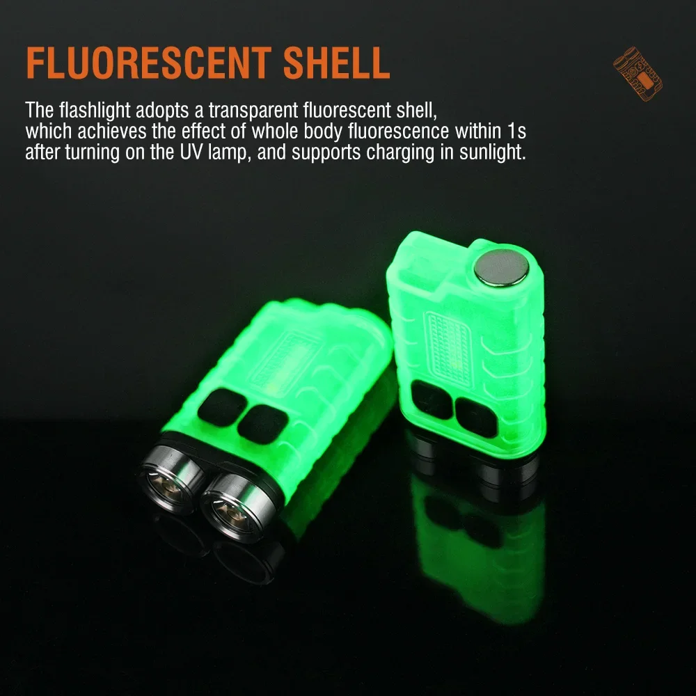 BORUiT V3 LED Keychain Portabl - Fishing Light ulasan dan harga