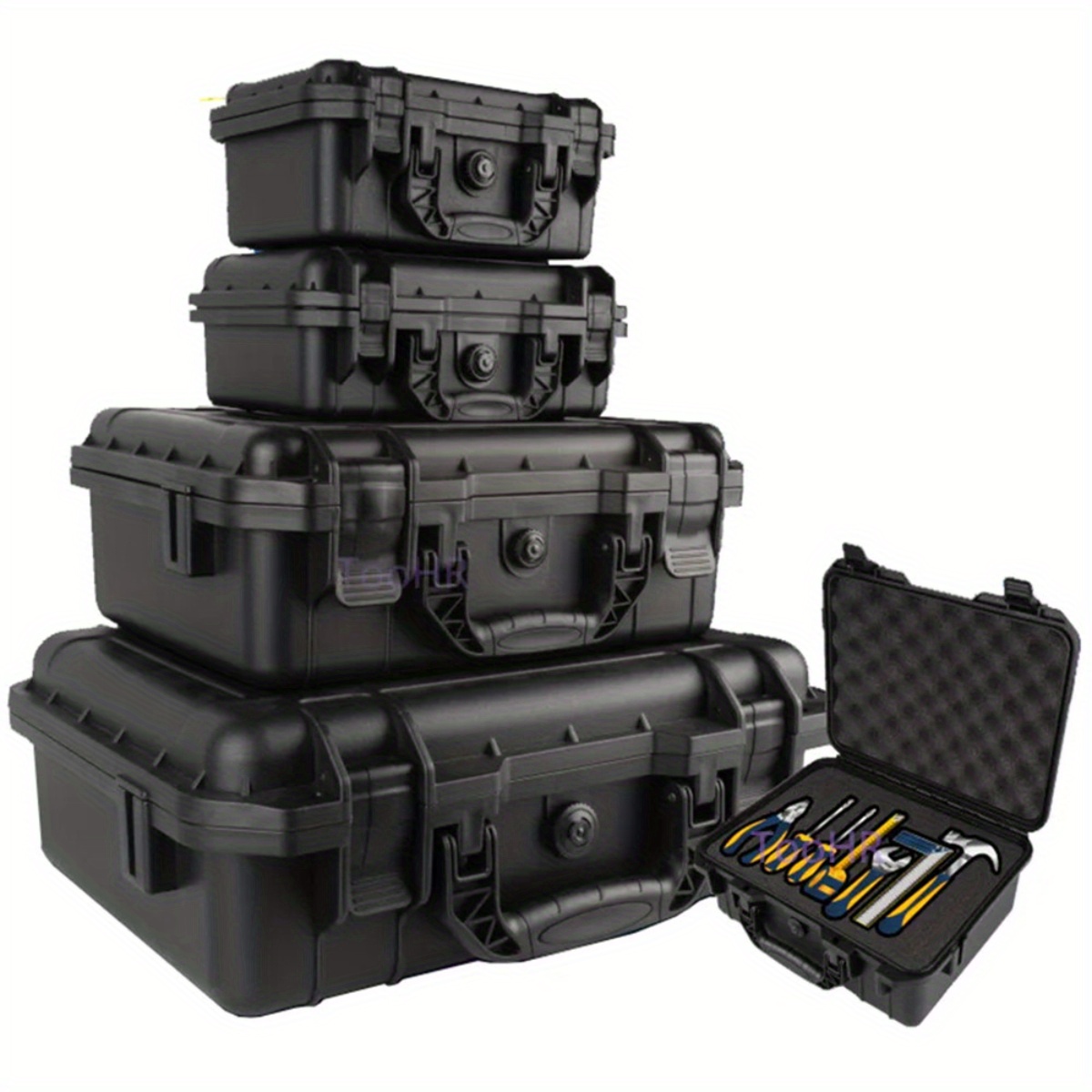 1pc Waterproof Hard Carry Case - Fish Finder Case ulasan dan harga