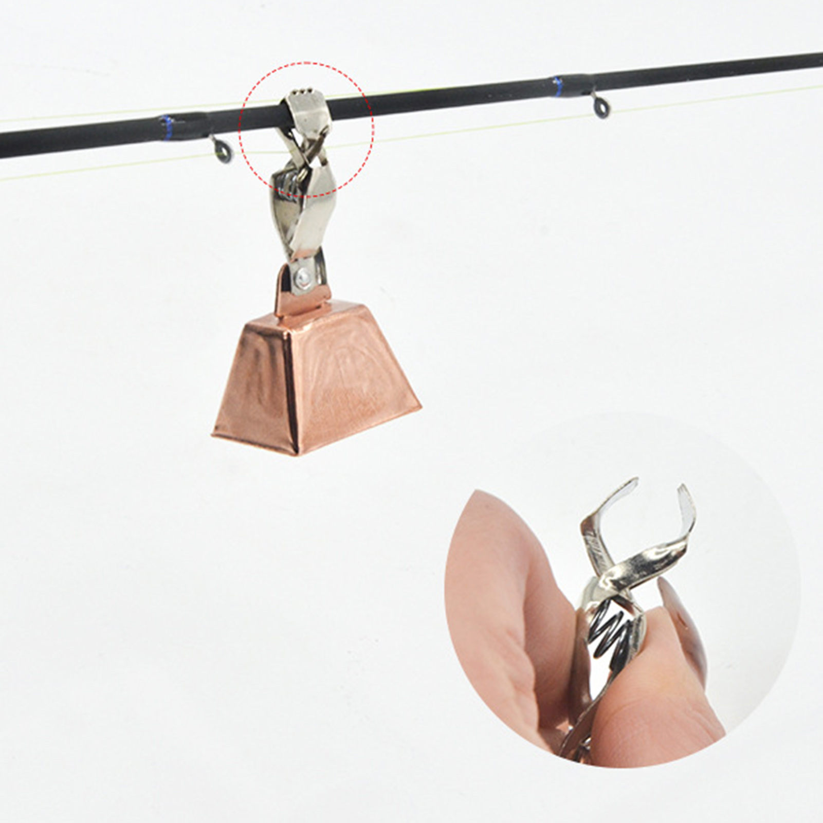 Fishing Bell Alarm Stainless S - Bite Alarm ulasan dan harga