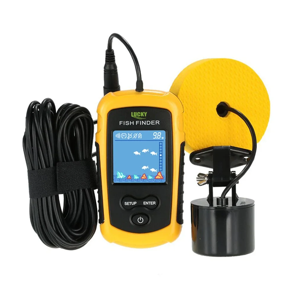 Lucky LCD Color Screen Portabl - Fish Finder Gps ulasan dan harga