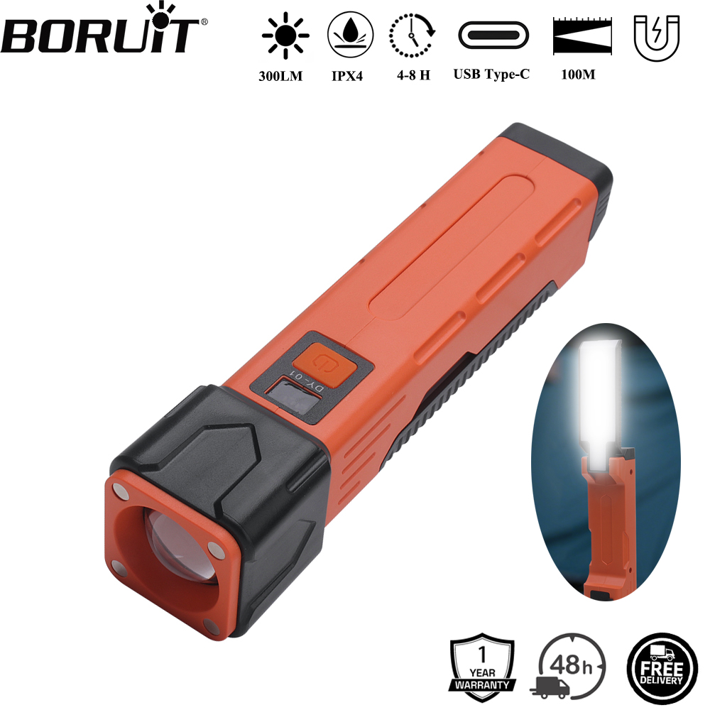 BORUiT 300LM LED Work Light Zo - Fishing Light ulasan dan harga
