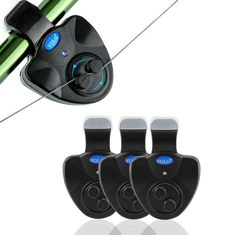Fishing Rod Bite Alarm LED Ind - Bite Alarm ulasan dan harga