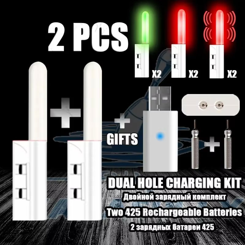 2pcs LED Night Light Electroni - Bite Alarm ulasan dan harga