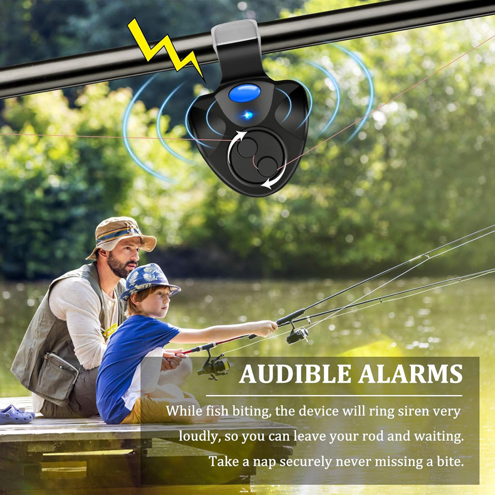 Carp Fishing Clip Set Rod Elec - Bite Alarm ulasan dan harga
