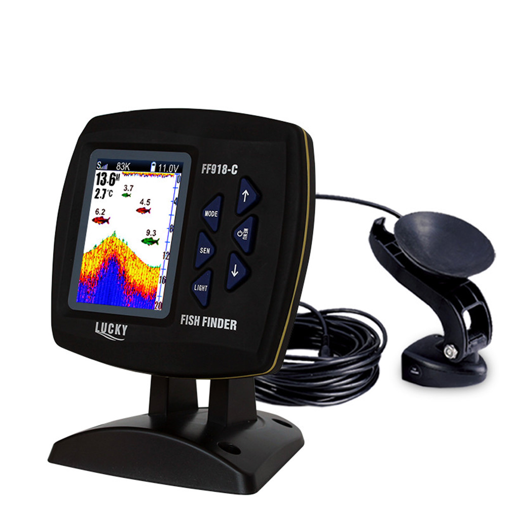 FF918-C100DS Color Screen Wire - Fish Finder Gps ulasan dan harga