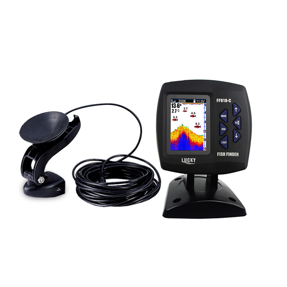 FF918-C100DS Color Screen Wire - Fish Finder Gps ulasan dan harga