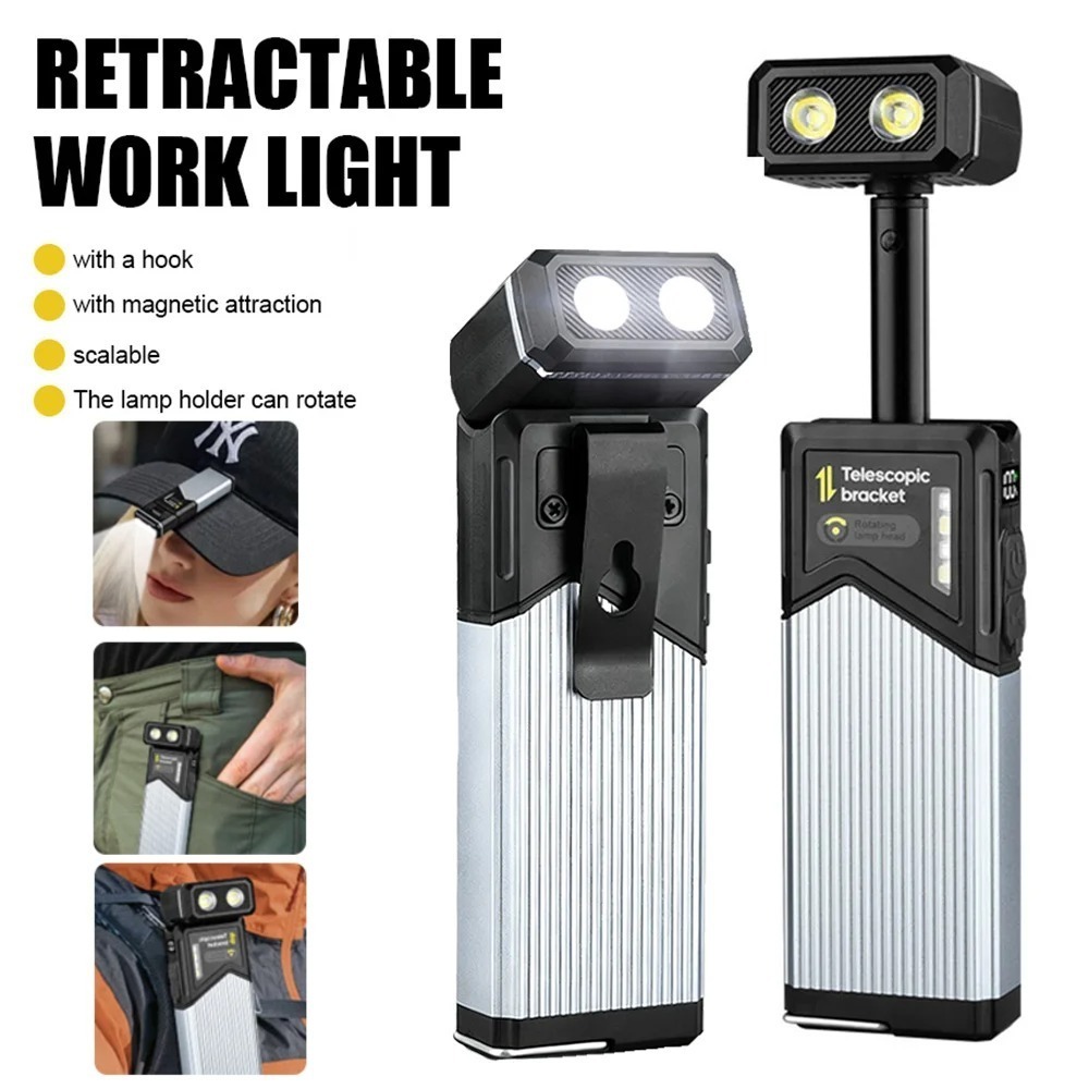 Portable 180° Rotatable Extend - Fishing Light ulasan dan harga